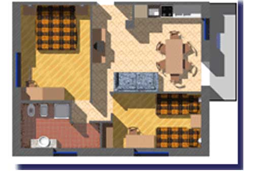 piantina generale dell' appartamento